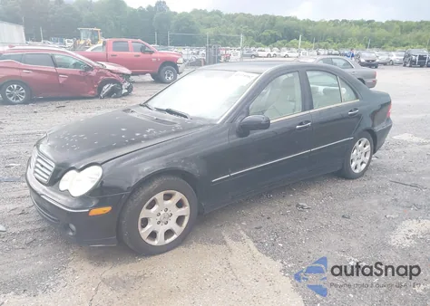 2006 Mercedes-Benz C 280 Luxury 4Matic z USA, uszkodzony, nr VIN WDBRF92H96F756900